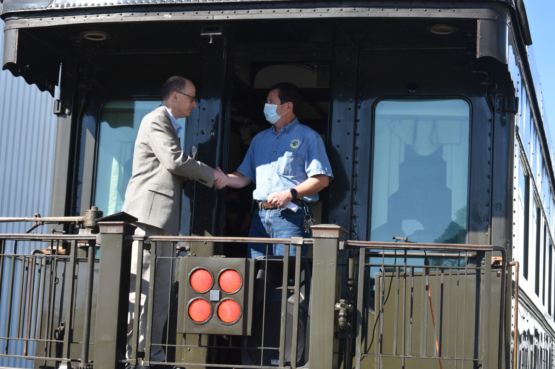 PHOTOS: Southeastern Railway Museum accepts former presidential train car